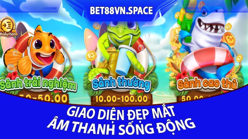 Bắn Cá Kịch Tính Khám Phá Thế Giới Hải Dương đầy Thú Vị Tại Bet88