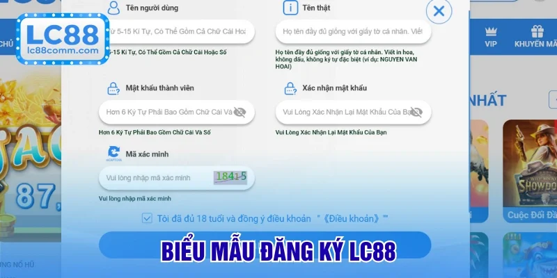 Đăng Ký LC88 - Cách Thực Hiện Chuẩn Xác Cho Hội Viên